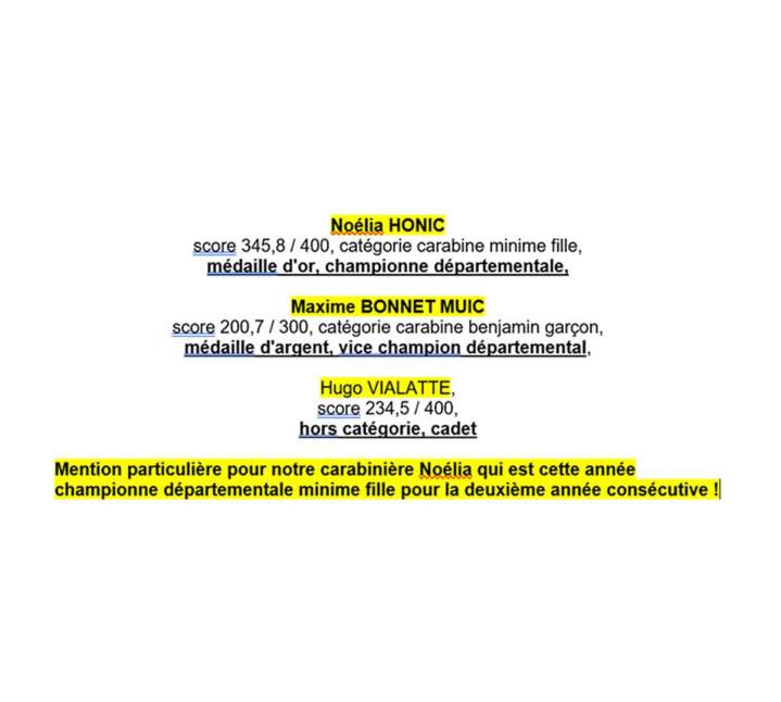 Mention particulière